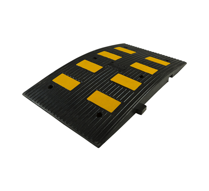 Heavy-Duty Rubber Speed Bump